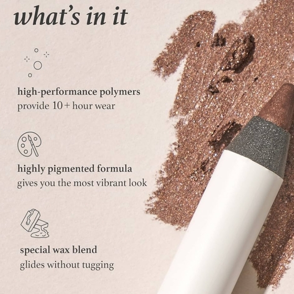 Julep When Pencil Met Gel Sharpenable All Day Eyeliner: Gilded Gold Shimmer, NIB - Picture 6 of 6